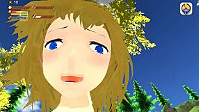 female centaur dominates in 3d game with stamina sex and femdom