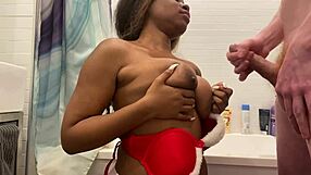 hey girl, can you handle gagging on this huge white cock or what?