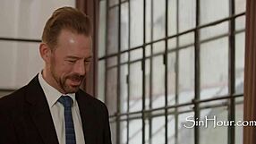 Wife entices husband with buttplug before rough anal fucking and assfucking