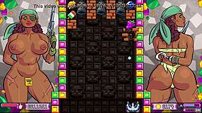 Double shot gals in classic arcade style hentai on nintendo switch