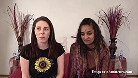 Zúfalé indické amatérky cucajú kurac a dostávajú tvrdo v prvýkrát anál