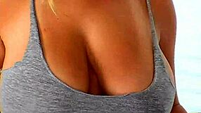Blonde Brandy Talore Sucks With Her Big Tits!