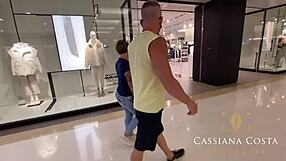 カシアナ・コスタとの熱い男だらけ3Pで超ワイルド感じちゃった！