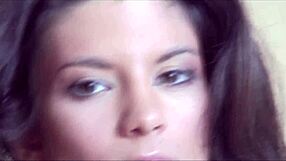 Amazing Brunette Amandine Photoshoot Featuring Massage, Bent Over, And Doggy Style Fucking