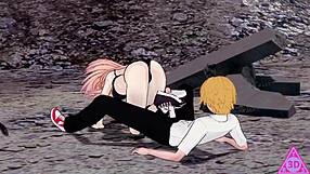 Chainsaw Man Hentai Blowjob Cumshot Scenes