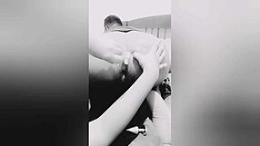 Latina Deepthroats Husband in Homemade Lingerie Session