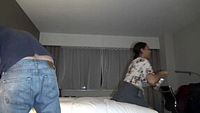 amanda b casting interview as sexy brunette