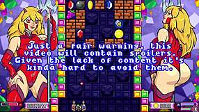 Double shot gals in classic arcade style hentai on nintendo switch