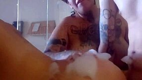 old cuckold watches argentinian stepsisters in jacuzzi lesbian trio. hot bath action with sisters.