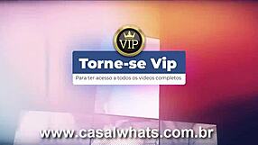 White wife pauses corinthians game for intense dick ride