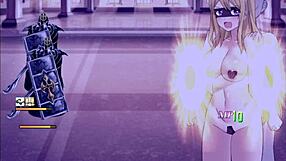 Blonde Sheila's Big Tits in Missionary Creampie, But the Magic Shrinks Her for Exciting Adventures