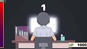 love fills the air with naked megu in hentai game