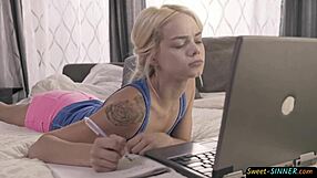 stepteen 18+ ice l shows off her bj talent