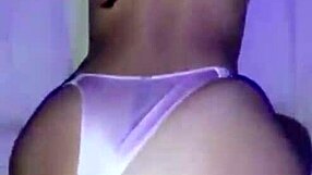 blonde with braids gets bent over in pov amateur scene