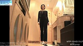 Intriguing asian fetish video with erotic clothing tease