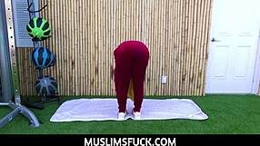 Muslim Wife Under Hijab Craves Orgasm From Teen Arab American Sex