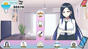 love fills the air with naked megu in hentai game