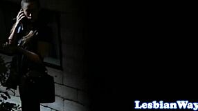 Watch these lesbians take turns licking each other's pussy.