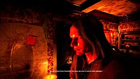 witcher 3 geralt encounters mysterious big tits and ass in fantasy.