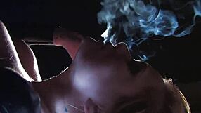 shyla stylez blonde fetish masturbation with big tits and smoking