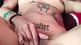 the dildo brings intense orgasms and squirting
