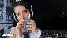 german sissy asmr with lou nesbit and lia louise in a femdom session