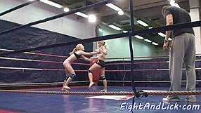 i interviewed glamorous lesbian beauties wrestling and licking pussies