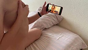 Likes Watching Porn, Gets Excited, Touches Her Pussy