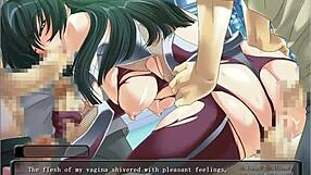 Taimanin Asagi Faces Gangbang in Scene Mode 06