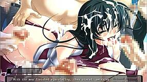 Taimanin Asagi Faces Gangbang in Scene Mode 06