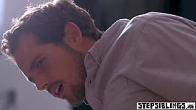 Nasty Teen Stepsisters Share Stepbrother's Monster Cock in 3some