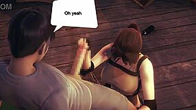 lara croft cosplay hentai ignites passionate desires in animated sex