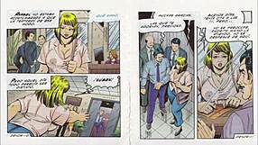 Mexican Comic Cartoon Features A Latina Gordibuena In Action