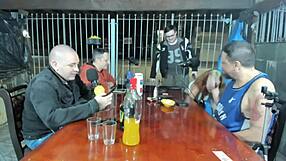 Dany Rio gives blowjob live on podcast for 50 reais