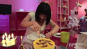 Koji An Handjob And Creampie Sex With Kawaii Girlfriend