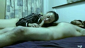 Becky Ties Him Up! Blindfolds Him!