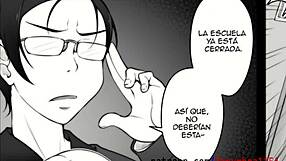 Feeling the bad luck in this intense lesbian creampie scene