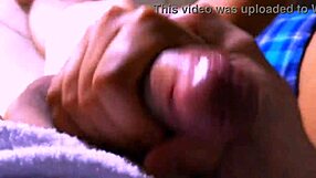 Cheeky college girl kisses unexpected friend intensely in apartment