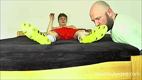 Gay foot fetish: idolising a soccer player’s feet