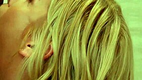 Young Teen Couple Shares Busty Milf In Bath