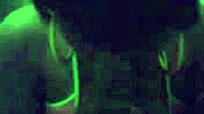 Ebony ex delivers intense blowjob to big black cock