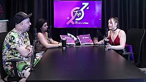 Evelyn Zain struggles with ballbusting and needle play