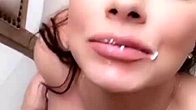 Interracial Creampie Sex With Hot Cum Finish