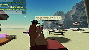 Roblox condo 2 enjoying a relaxing day at the beach