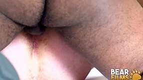 Bearfilms black bear emmett frost shares intimate moments with gay peter pucker