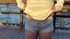 Stopped at the park to video my wife in my man cave after.