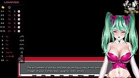 Mystic VTuber plays Adult Hentai games with Master and Maledom