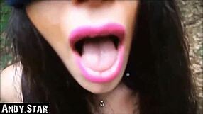 Young Latina Slut Tied Up In Forest For Intense Face Fucking!