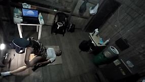 military stepsister arrives horny after months without man and we fuck on the floor