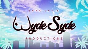 Sara Jay ties Vanessa Blue in dungeon for intense fuck